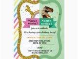Boy and Girl Joint Birthday Invitations Unicorn Dinosaur Joint Boy Girl Birthday Invites
