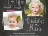 Boy Girl Twin Birthday Invitations Best 25 Twin First Birthday Ideas On Pinterest Baby