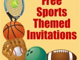 Boy Sports Birthday Invitations Free Printable Sports Birthday Party Invitations Templates