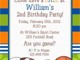 Boy Sports Birthday Invitations Sports Birthday Invitations Template Resume Builder