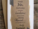 Boyfriend 30th Birthday Card 30th 40th 50th Birthday Card for Husband Boyfriend Wife