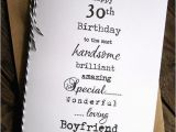Boyfriend 30th Birthday Card Larger 30th 40th 50th Birthday Christmas Card Husband