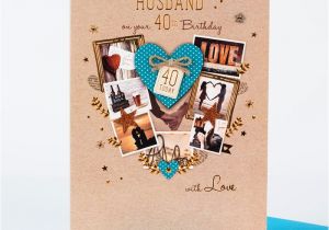 Boyfriend 40th Birthday Card 40th Birthday Card Husband Love Only 1 29