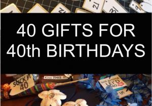 Boyfriend 40th Birthday Ideas 40 Gifts for 40th Birthdays Little Blue Egg