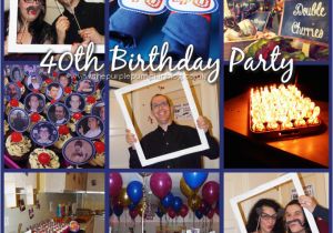 Boyfriend 40th Birthday Ideas 40th Birthday Party Party Planning