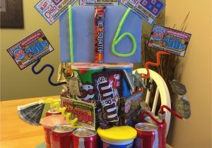 Boys 16th Birthday Decorations 16th Birthday Quot Cake Quot for Boy Pringles soda Cookies