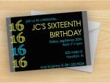 Boys 16th Birthday Invitations Free Printable 16 Year Old Birthday Invitation Template