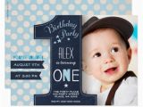 Boys 1st Birthday Invites First Birthday Party Invitation Boy Chalkboard Zazzle Com