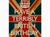 British Birthday Cards Terribly British Birthday 365 Birthday