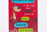 Brother In Law Birthday Card Message Birthday Card Brother In Law Only 89p