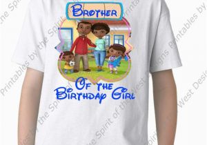 Brother Of the Birthday Girl Shirt Brother Of the Birthday Girl Doc Mcstuffins Family Iron On