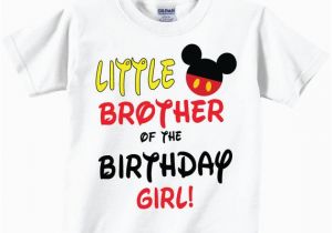 Brother Of the Birthday Girl Shirt Little Brother Of the Birthday Girl Shirts and Tshirts