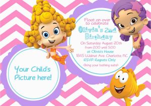 Bubble Guppie Birthday Invitations Bubble Guppies 1st Birthday Invitations Best Party Ideas