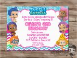 Bubble Guppie Birthday Invitations Bubble Guppies Birthday Invitation Bubble Guppies Birthday