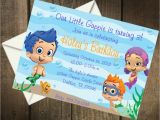 Bubble Guppie Birthday Invitations Bubble Guppies Birthday Party Printable Invitation