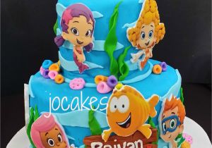 Bubble Guppies Birthday Cake Decorations Bubble Guppies Cake Jocakes
