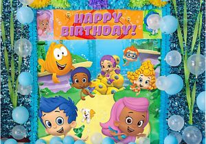 Bubble Guppies Birthday Decoration Ideas Bubble Guppies Balloon Scene Setter Idea Party City