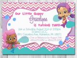 Bubble Guppies Birthday Invitations Template Best 25 Bubble Guppies Invitations Ideas On Pinterest