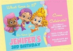 Bubble Guppies Birthday Invitations Template Birthday Invitation Templates Bubble Guppies Birthday
