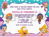 Bubble Guppies Birthday Invitations Template Bubble Guppies Invitation Templates Free