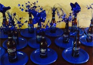 Budweiser Birthday Party Decorations Adult Party Centerpiece with Budlight Beer Bottle Party