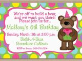 Build A Bear Birthday Party Invitations Free Printable Build A Bear Birthday Invitations Free