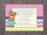 Build A Bear Birthday Party Invitations Teddy Bear Party Build A Bear Birthday Printable Diy Little