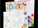 Bulk Birthday Invitations wholesale Party Invitations Harrisons Direct