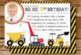 Bulldozer Birthday Invitations Bulldozer Birthday Invitations Invitation Librarry