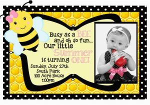 Bumble Bee 1st Birthday Invitations 25 Best Ideas About Bumble Bee Invitations On Pinterest