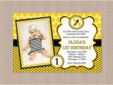 Bumble Bee 1st Birthday Invitations Custom Listing for Dana Hayes Birthday Party Invitations