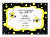Bumble Bee Birthday Party Invitations Bumble Bee Birthday Party Invitations Honey 5 Quot X 7