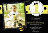 Bumble Bee Birthday Party Invitations Bumble Bee Birthday Party Invitations Printable or Printed