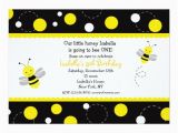 Bumble Bee Birthday Party Invitations Bumble Bee Birthday Party Invitations Zazzle
