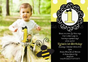Bumblebee Birthday Invitations Bumble Bee Birthday Party Invitations Bumble Bee by
