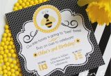 Bumblebee Birthday Invitations Bumble Bee Party Invitations