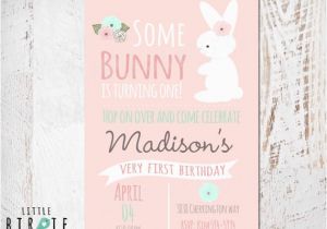 Bunny Birthday Invitation Template Bunny Birthday Invitation Template Free Birthday Tale