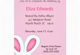 Bunny Birthday Invitation Template Bunny Rabbit Birthday Invitation Zazzle Com