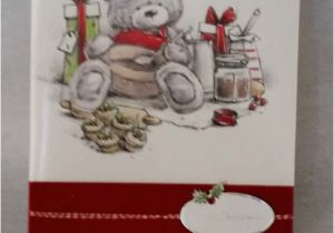Burgoyne Birthday Cards Burgoyne Handmade Cookie Baking Bear Christmas