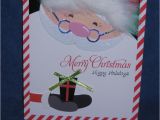 Burgoyne Birthday Cards Burgoyne Handmade Santa Christmas Greeting Card New