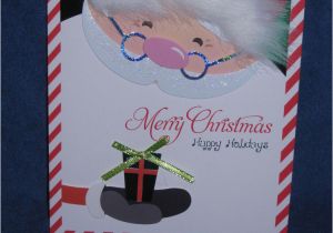 Burgoyne Birthday Cards Burgoyne Handmade Santa Christmas Greeting Card New