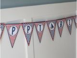 Burlap Happy Birthday Banner Michaels Items Similar to Ahoy Burlap Banner Burlap Banner Ahoy