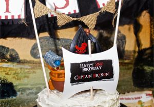 Burlap Happy Birthday Banner Michaels Jake the Neverland Pirates Birthday Party