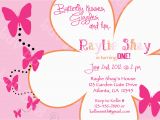 Butterfly Birthday Invitation Wording butterfly Birthday Invitation Cimvitation