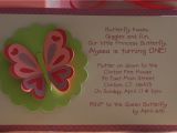 Butterfly Birthday Invitation Wording Kt Designs Birthday Series butterfly Birthday Party