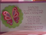 Butterfly Birthday Invitation Wording Kt Designs Birthday Series butterfly Birthday Party