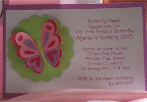 Butterfly Birthday Invitation Wording Kt Designs Birthday Series butterfly Birthday Party