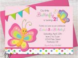 Butterfly Birthday Invites butterfly Birthday Invitation Girls Birthday Party