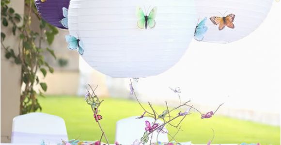 Butterfly Decorations for Birthday Party butterfly Birthday Party ashley Hackshaw Lil Blue Boo