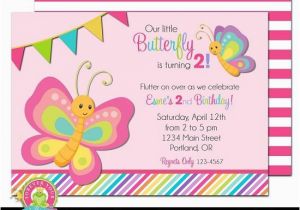 Butterfly themed Birthday Invitations butterfly Birthday Invitation Girls butterfly Party
